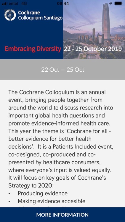 Cochrane Colloquium Santiago