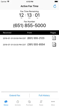 FaxReceive - receive fax app iPhone image 1