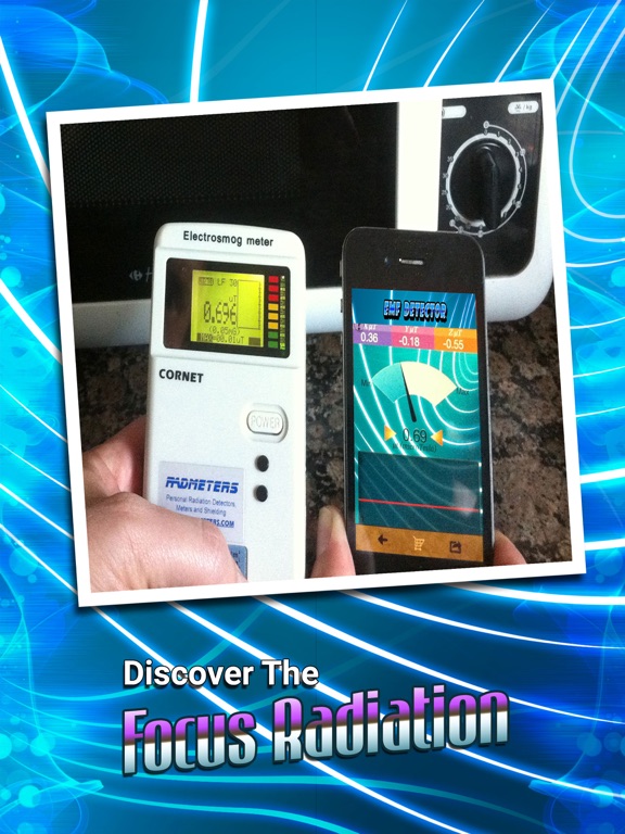 Electromagnetic Detector PRO iPad screenshot 4 - Utilities app