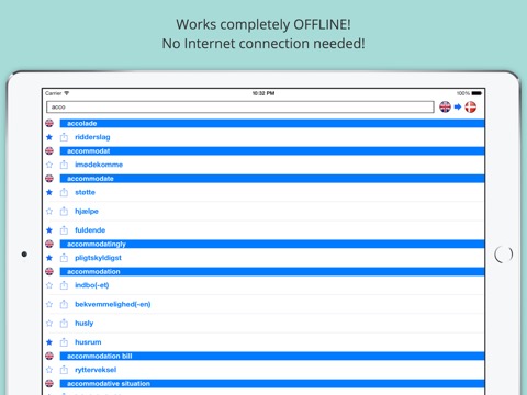 English Danish Dictionary+++のおすすめ画像1