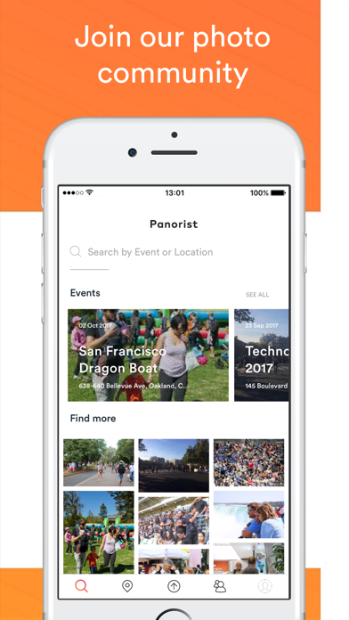Screenshot #1 pour Panorist - Find your photos