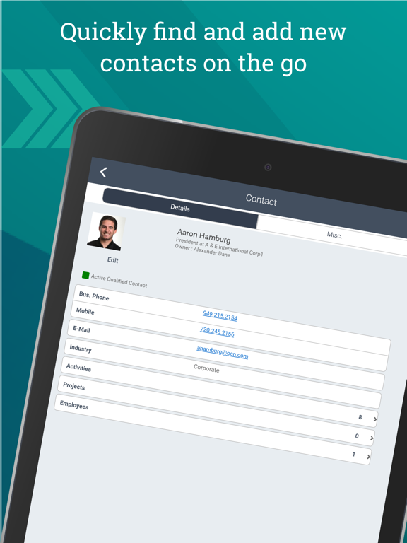 Screenshot #5 pour Deltek CRM for Vantagepoint