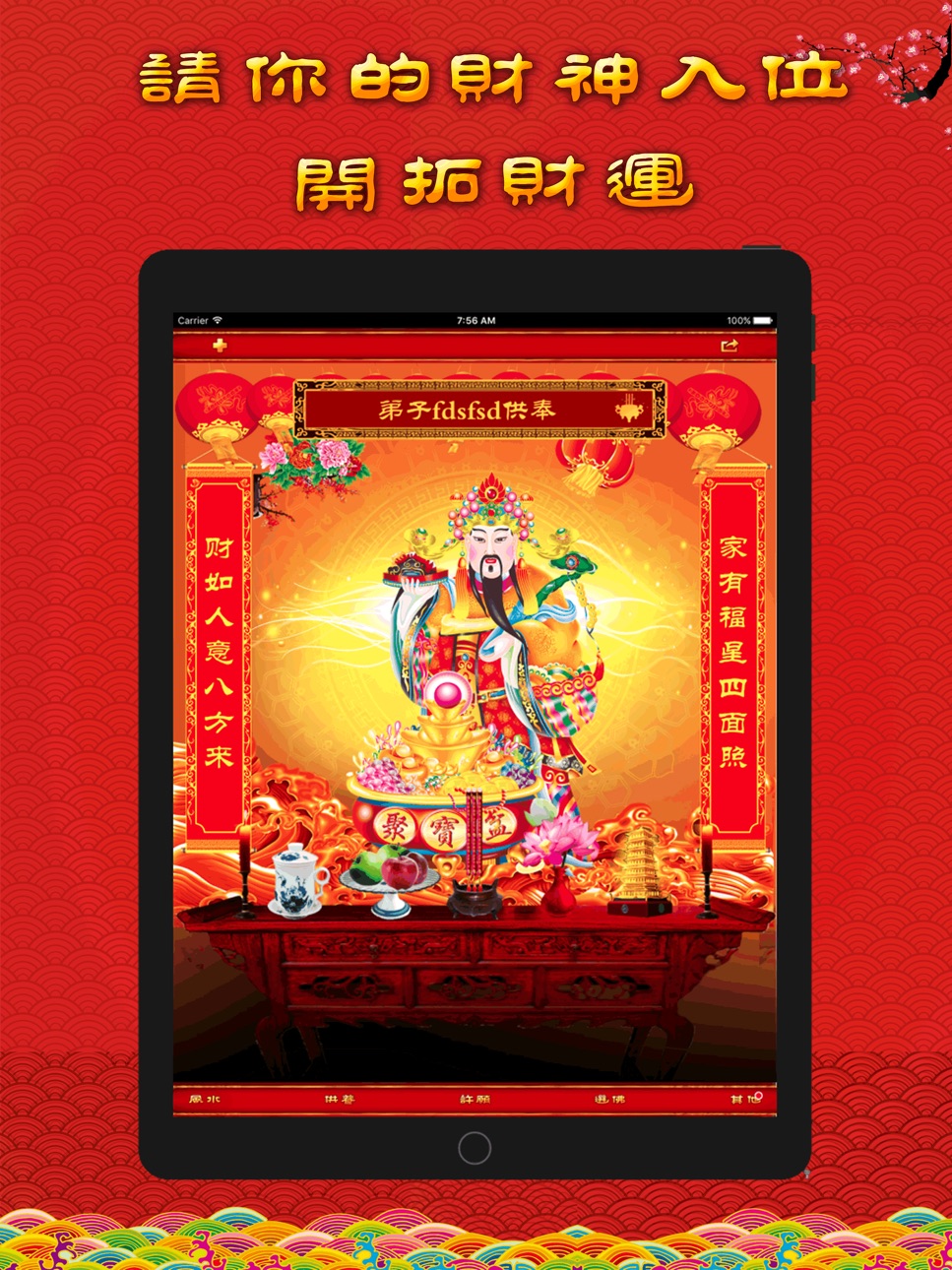 iPad screenshot
