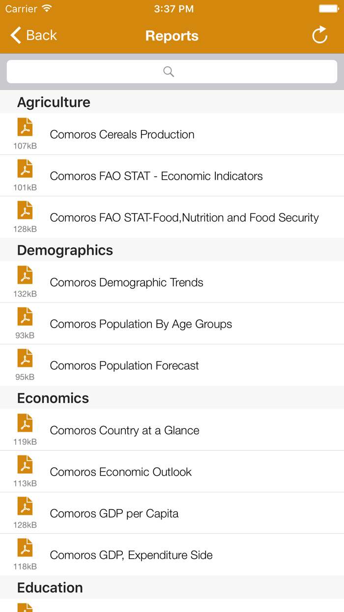Comoros Executive Monitor