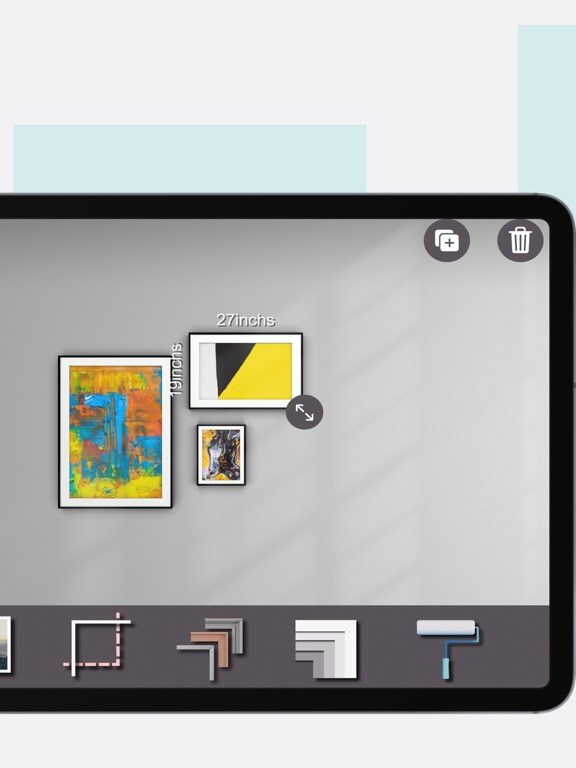 WALLARY: Test Pictures with AR iPad screenshot 4 - Lifestyle app
