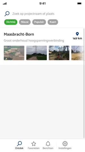 TenneT BouwApp screenshot 1