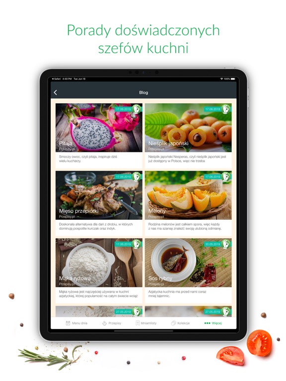 Przepisy.pl iPad screenshot 4 - Food & Drink app