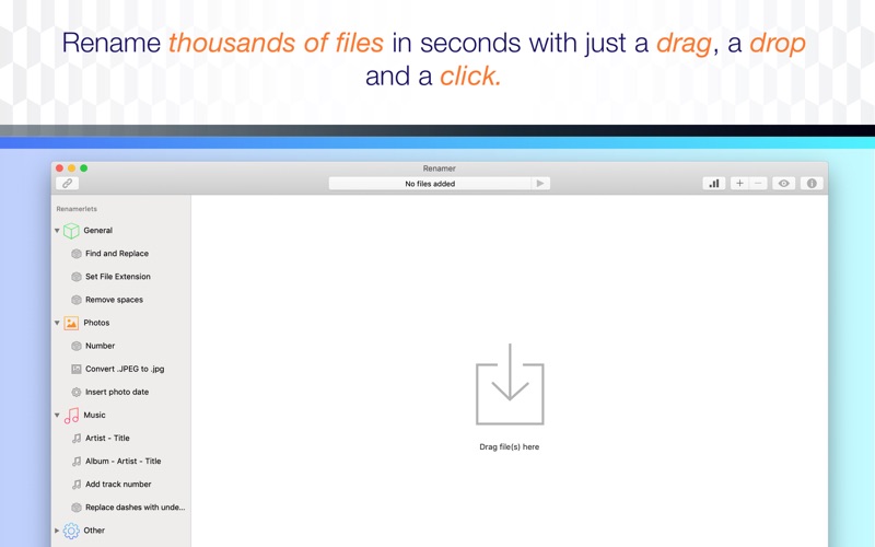 Screenshot #5 for Renamer 6