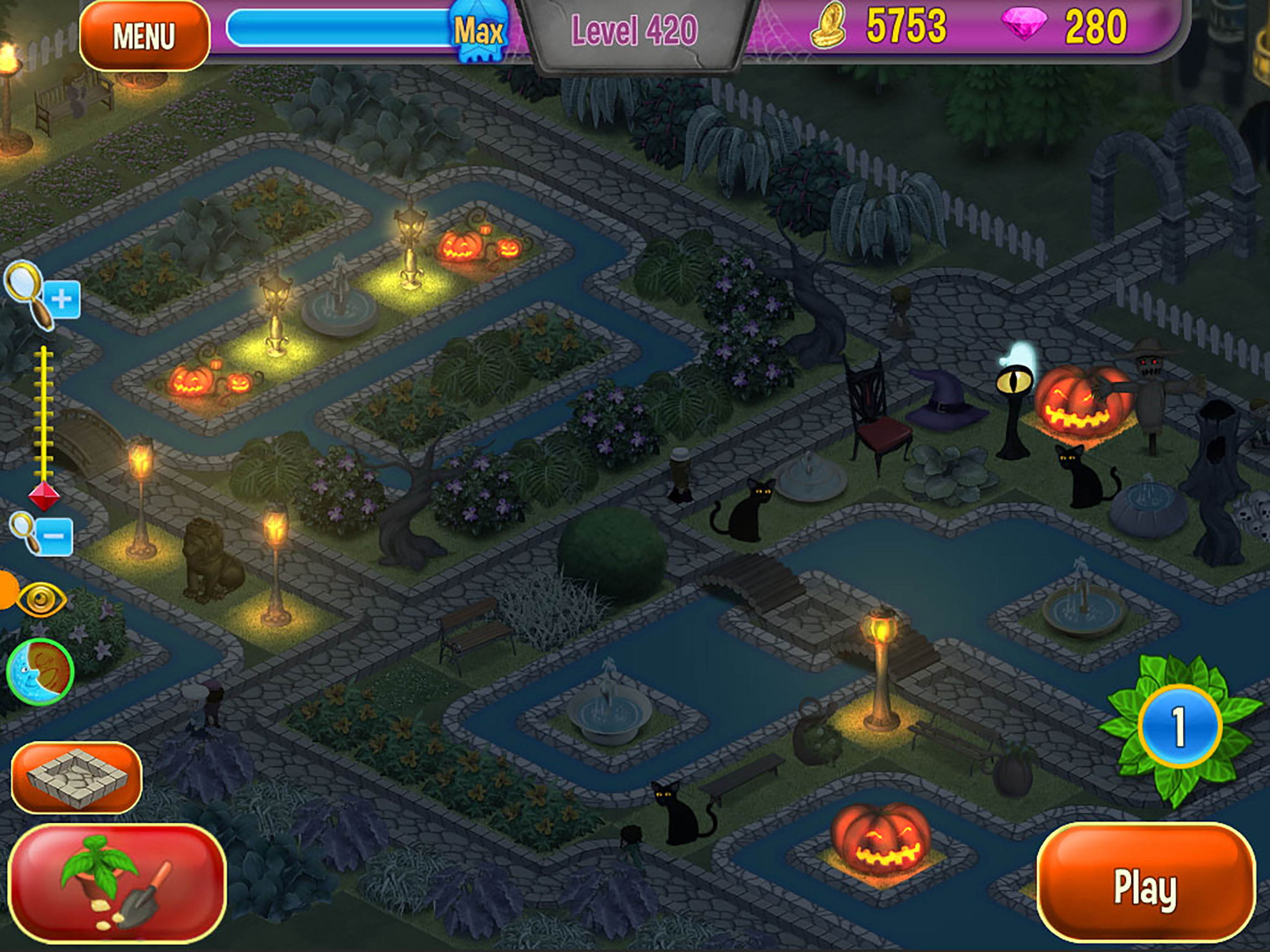 Queen's Garden 3 - Halloween screenshot 7