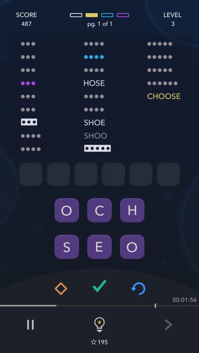 100 Words 2 - Anagrams Screenshot