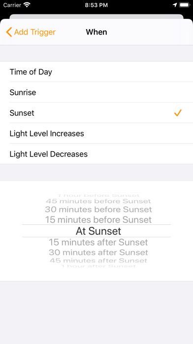 Smart Shades Screenshot