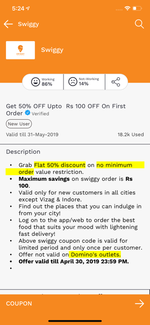 Offers Coupons Deals App(圖8)-速報App
