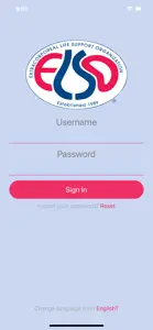 ELSO Application screenshot #1 for iPhone
