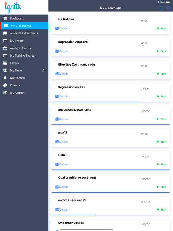 Screenshot #6 pour Ignite LMS