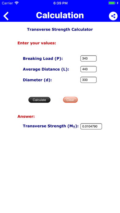 Ceramics Calc Screenshot