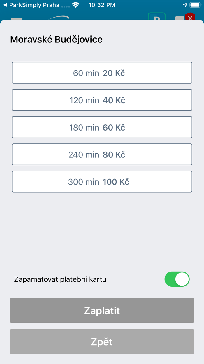 ParkSimply Moravské Budějovice