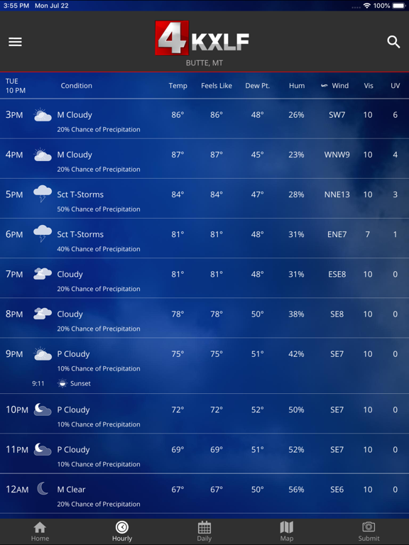 Screenshot #5 pour KXLF Weather