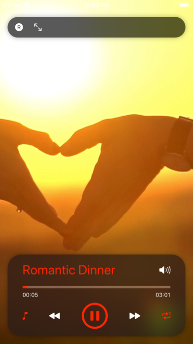 Screenshot #1 pour Saint Valentin Fond Romantique