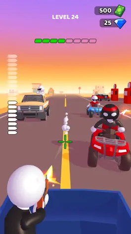 Game screenshot Rage Road - Car Shooting hack