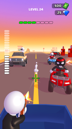 Rage Road - Car Shooting screenshot 3