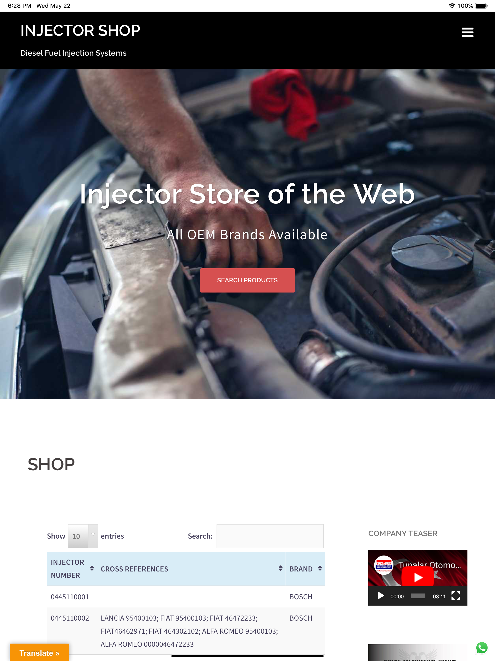 INJECTOR SHOP screenshot 12