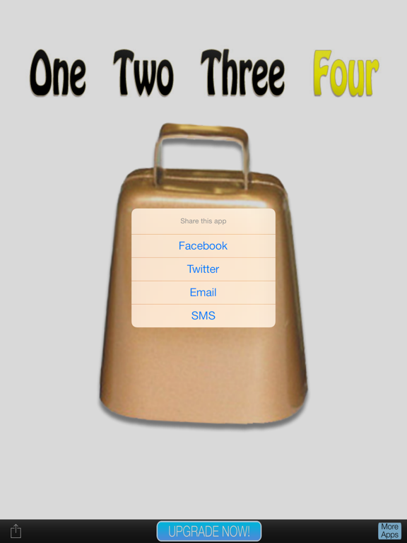 A1 Cowbell iPad screenshot