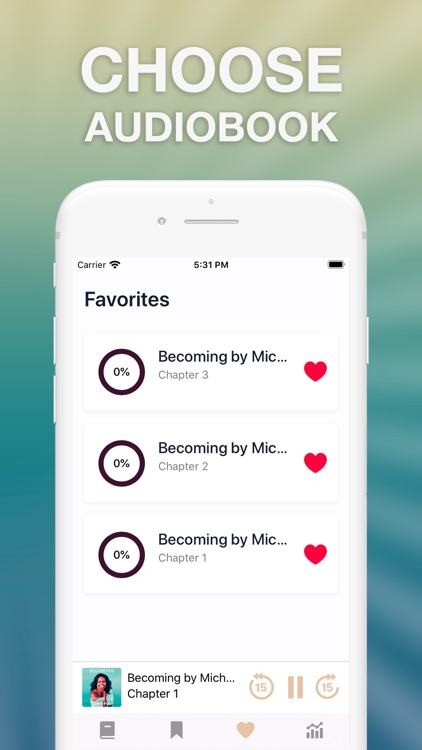 Becoming audiobook by Michelle