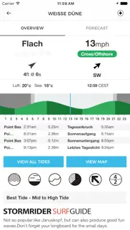 msw surf forecast iphone bildschirmfoto 1
