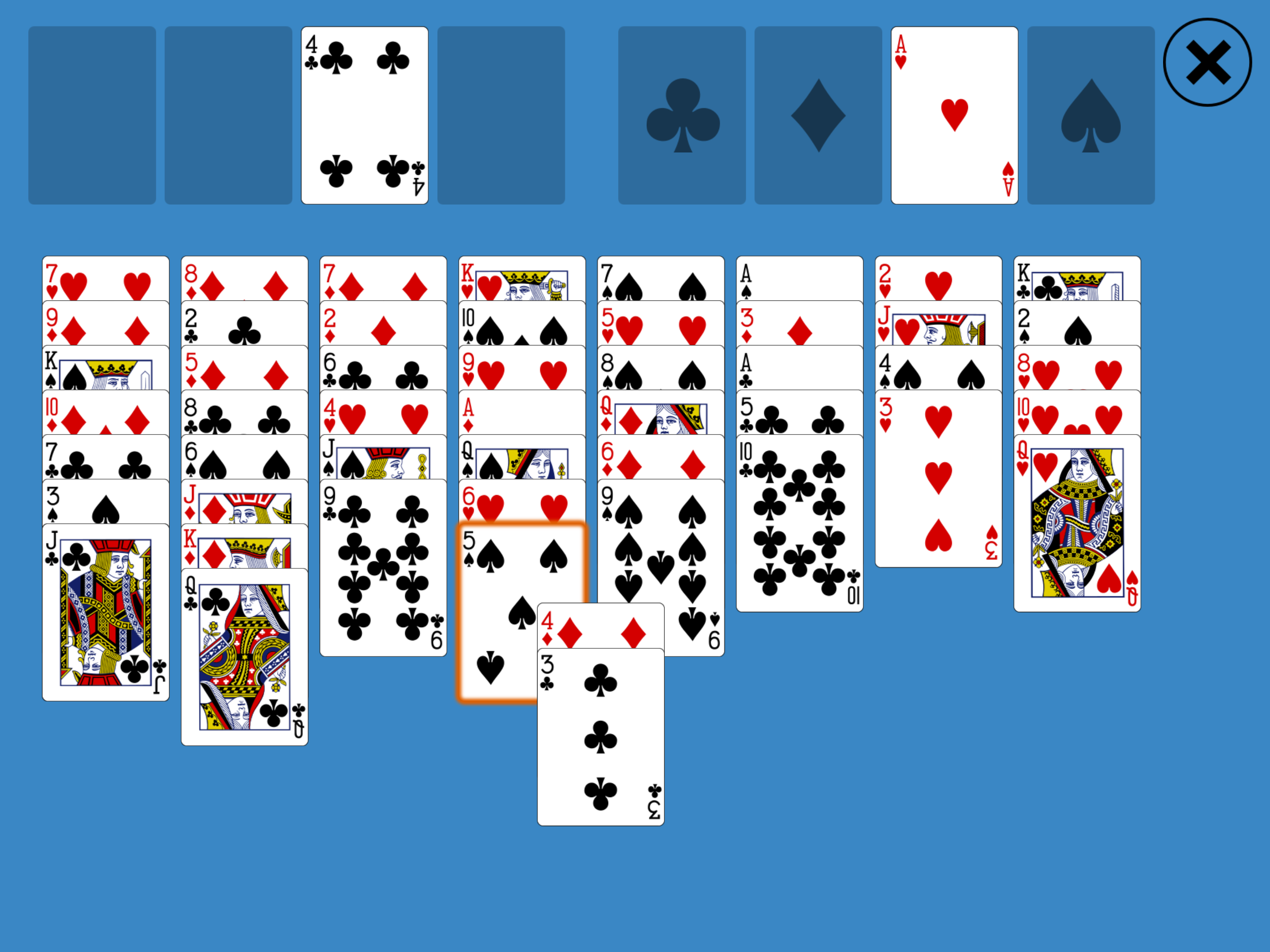 Classic FreeCell Solitaire