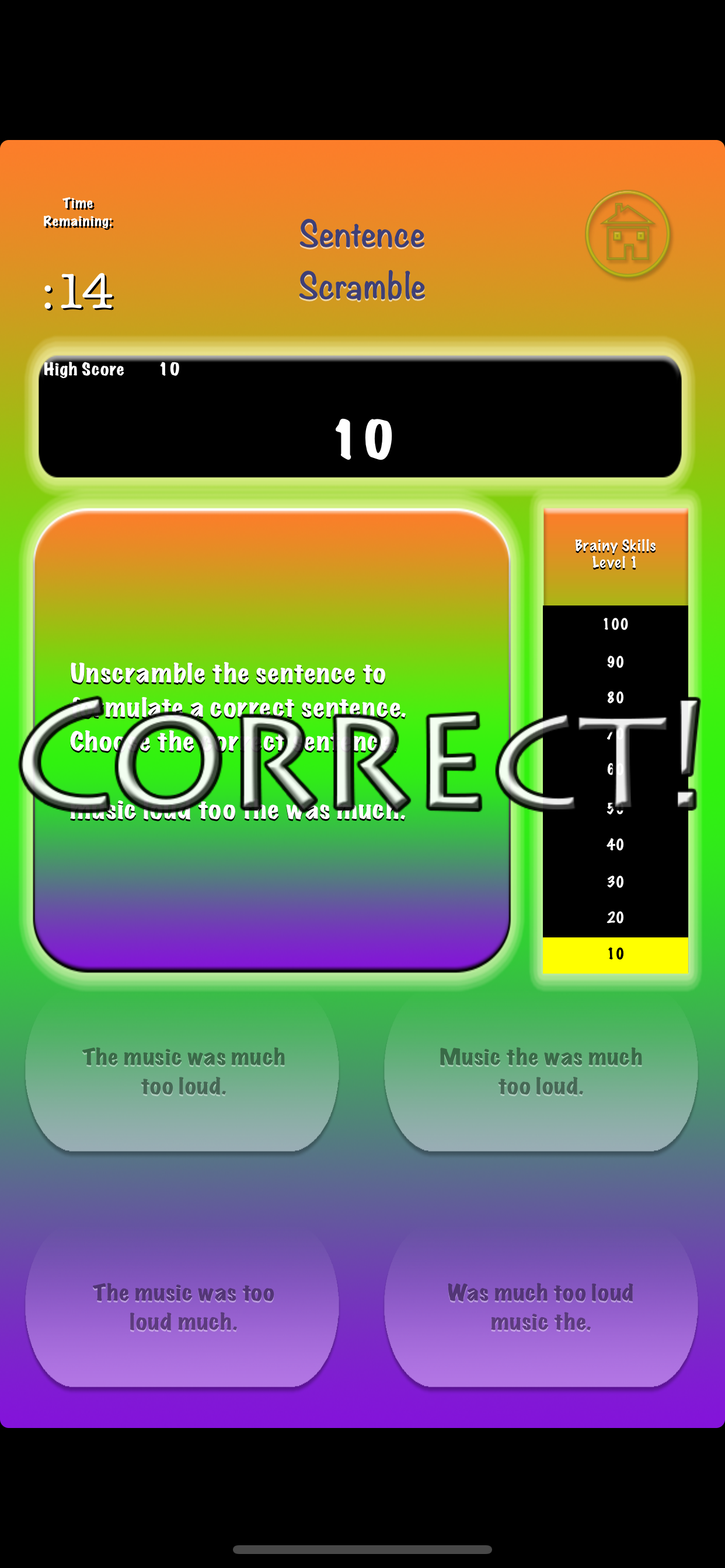 Brainy Skills Unscrambler screenshot 4