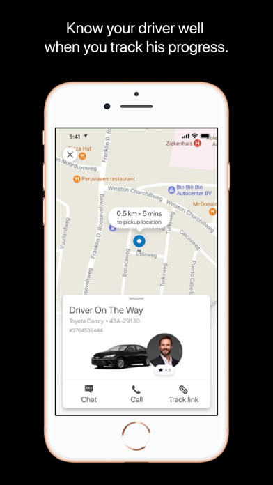 Luxury Taxi Service Screenshot