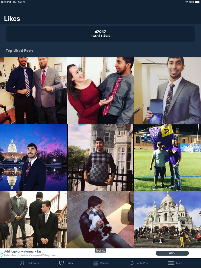 Analytic for Instagram