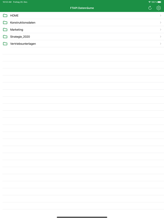 Screenshot #6 pour FTAPI Datarooms