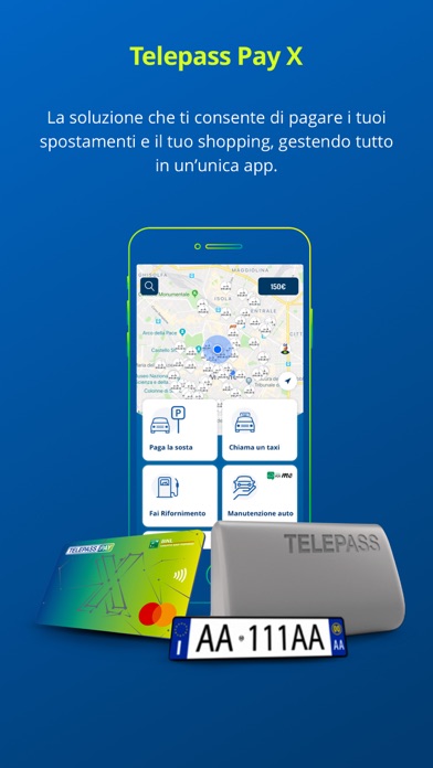 Screenshot of TelepassPayX1