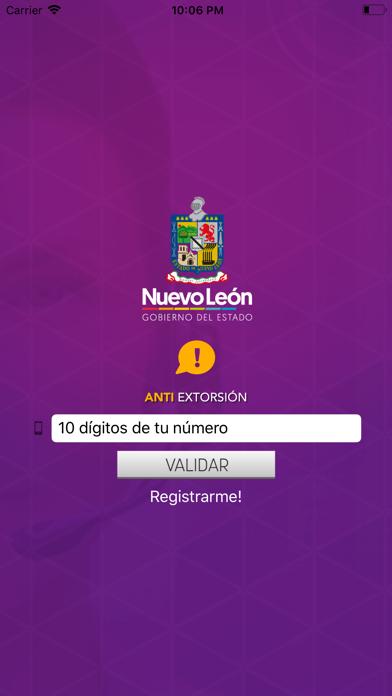 Screenshot #1 pour AntiExtorsión Nuevo León