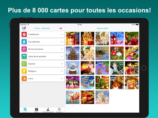 Screenshot #4 pour Cartes de voeux