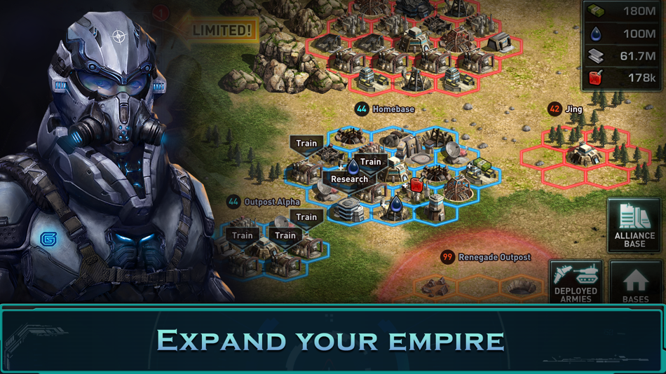 #2. War of Nations: PvP Conflict (iOS) Podle: Garden City Games