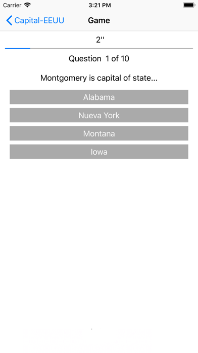 Screenshot #3 pour Capitales-EEUU