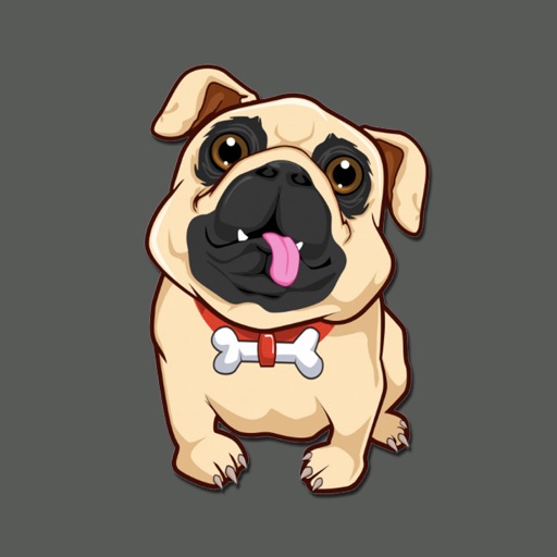 Lazy Bulldog Stickers icon