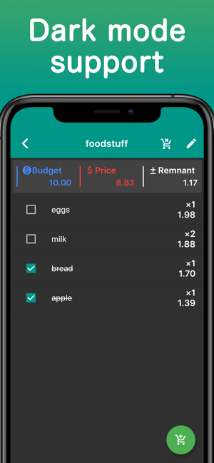 Budget Type Shopping List(圖5)-速報App