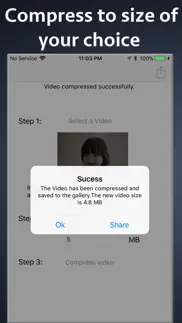 How to cancel & delete video size compressor 1