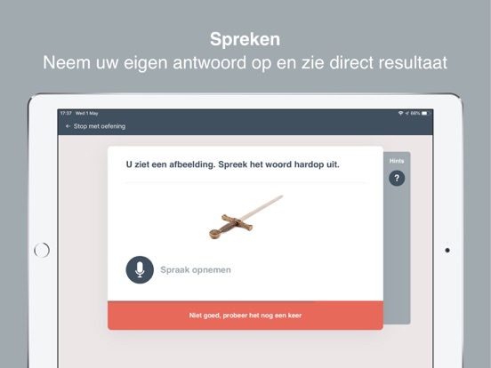 Afasietherapie iPad app afbeelding 5