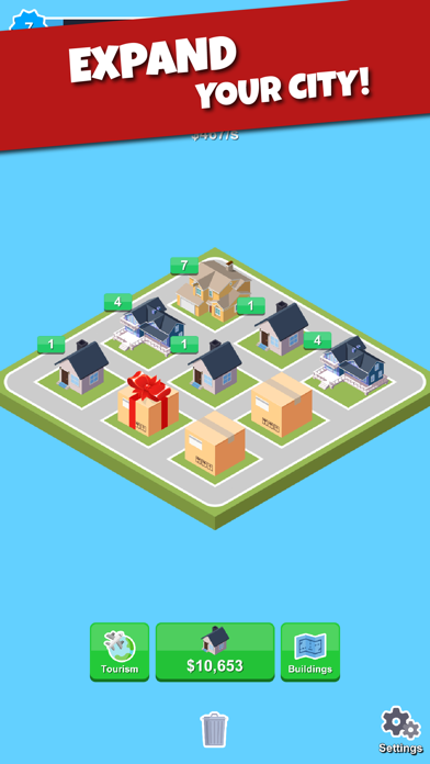 Merge City - Idle Click Tycoon Screenshot