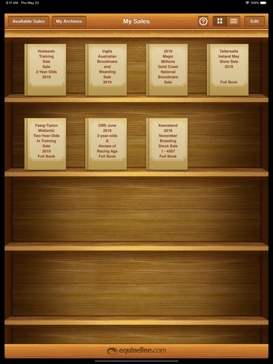 Equineline Sales Catalog