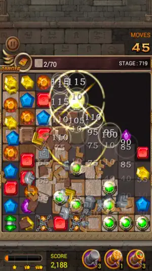 Jewels Temple Quest - Match 3 screenshot 4