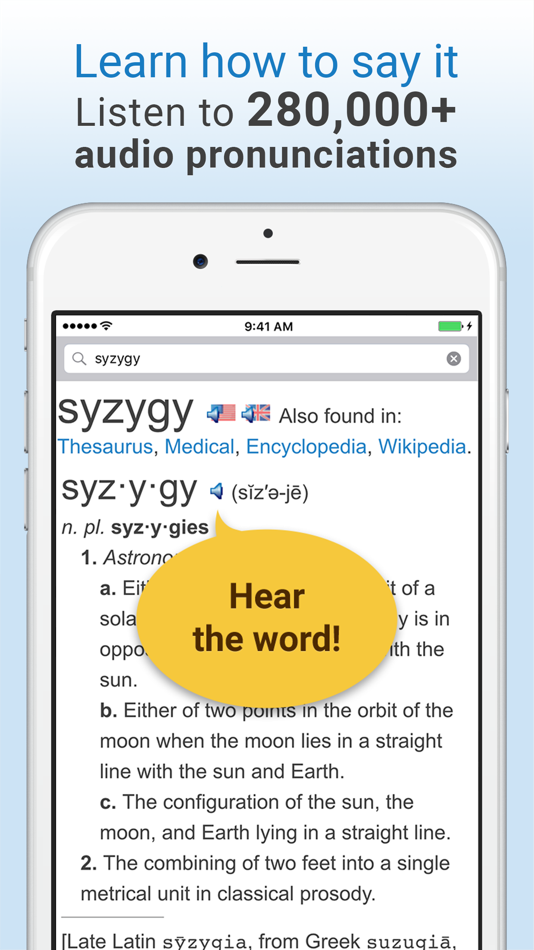 #4. Dictionary and Thesaurus Pro (iOS) 由: Farlex, Inc.