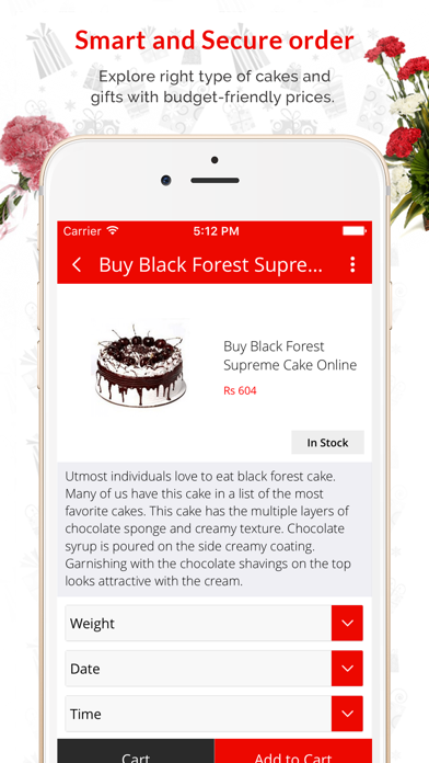 SendGiftsAhmedabad-Cake&Flower Screenshot