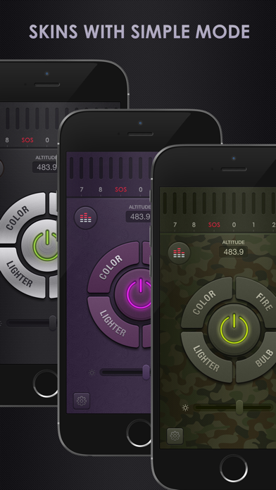 Flashlight for iPhone , iPod and iPad Screenshot 2