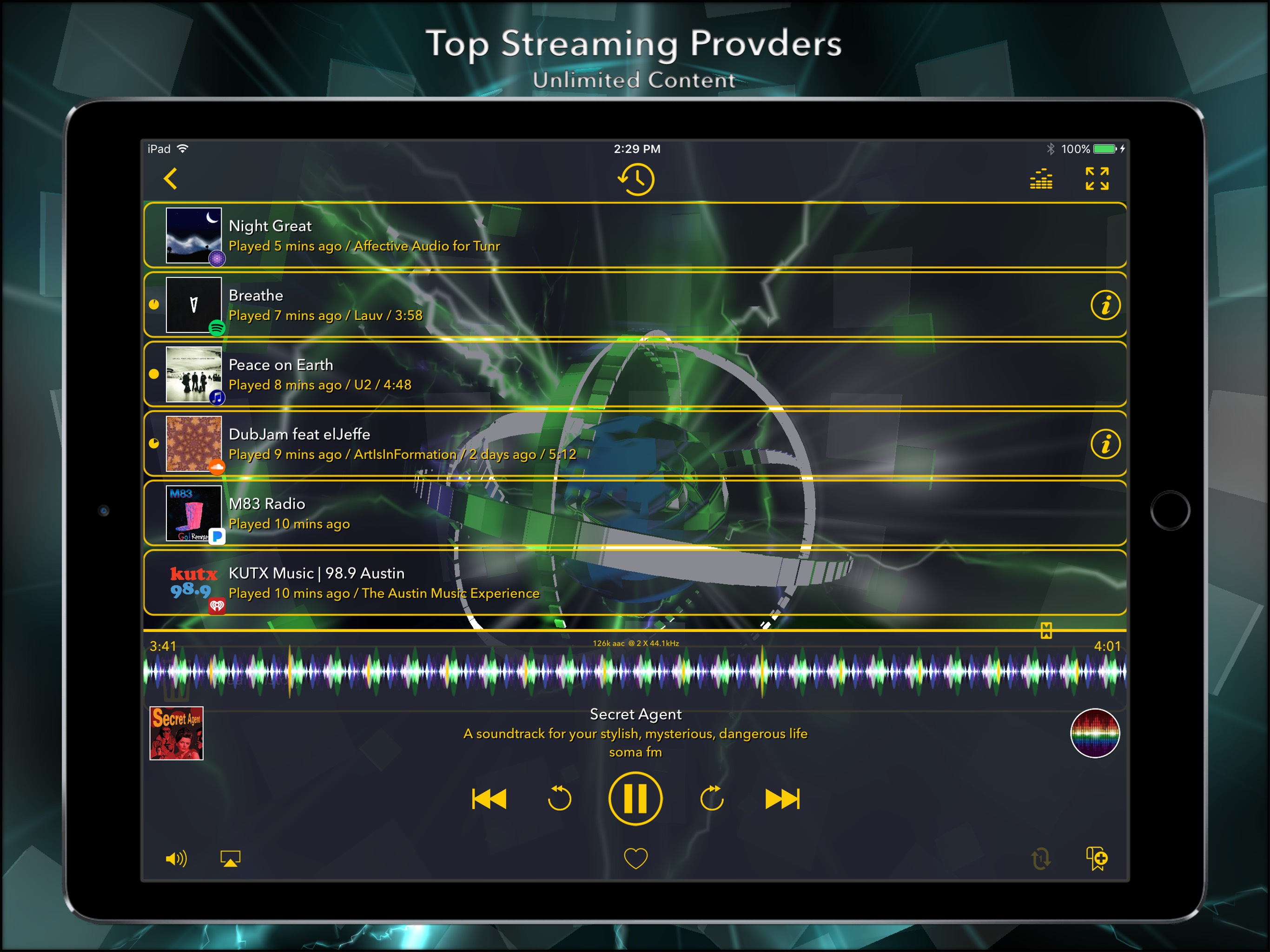 Tunr - Music Player Visualizer