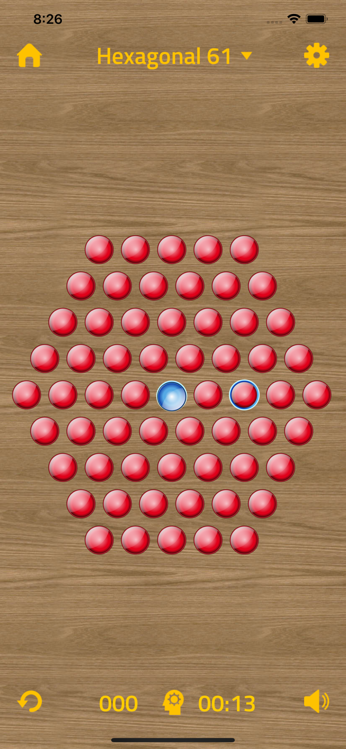 Marble Solitaire - Peg Puzzles